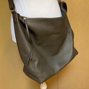 AllSaints North South Leather Tote Bag and Wallet